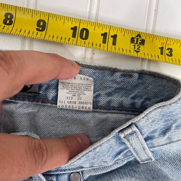 Levi Strauss Silvertab Jeans Stained W30 L32 - Picture 12 of 16